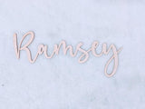 Baby Name Sign, Nursery Wall Decor