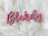 Baby Name Sign, Nursery Wall Decor