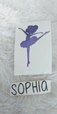 Ballerina DIY Decal, DIY water bottle decal for kids