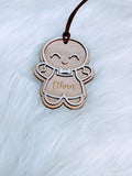 Personalized boy Christmas Ornament, Baby's First Christmas Ornament