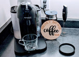 Coffee bar sign