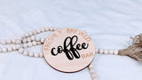 Coffee bar sign