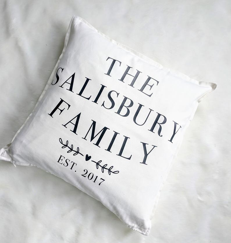 Custom Name Pillow 