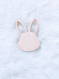 Minimalist Spring Mantle Garland, Set of 6 Bunny Rabbit Garland, Mantle Home Decor, Bunny Banner, Wooden Bunny Banner