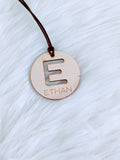 Initial Keychain Gift for Men, Custom Letter Keychain
