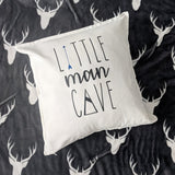 Little Man Cave Pillow, Pillow for Boys, Newborn Boy Gift