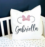 Mouse Ears Pillow, Pillow for Girls', Newborn Boy Gift