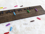 24" 3D Look what I made Kids Drawing Display Sign