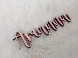 Baby Name Sign, Nursery Wall Decor