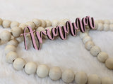 Baby Name Sign, Nursery Wall Decor