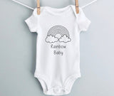 Rainbow Baby Onesie, Unisex Onesie, Onesie for gift, Newborn Gift