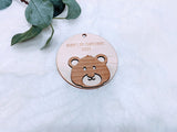 Customized Baby's 1st Christmas Woodland Creature Ornament