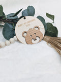 Customized Baby's 1st Christmas Woodland Creature Ornament