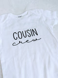 Cousin Crew Diaper shirt, Matching Cousin Crew Shirts