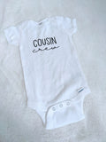 Cousin Crew Diaper shirt, Matching Cousin Crew Shirts