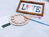 DIY Custom Sign Kit, Paint Your Own Personalized Sign