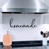 Homemade Cutout Sign