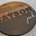 Baby Name Wood Sign