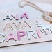 Unicorn Double Name Puzzle