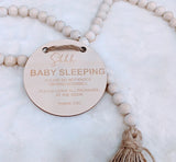 Baby Sleeping Sign