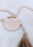 Baby Sleeping Sign