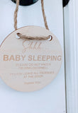 Baby Sleeping Sign