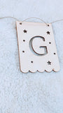 Name Flag Banner for Kids Décor