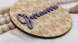 Personalized Butterfly Name Sign