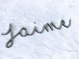 Baby Name Sign, Nursery Wall Décor, First Name Cut Out Sign