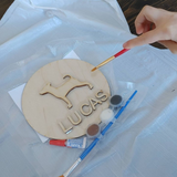 Personalized Dog Art Kit for kids, Kids Painting Kit, Craft Kit for kids