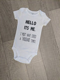 Hello it's me. Onesie, Unisex Onesie, Onesie for gift, Newborn Gift, Funny Baby Onesie