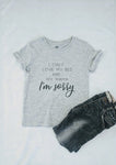 I Only Love my Bed and my Mama Kids Shirt