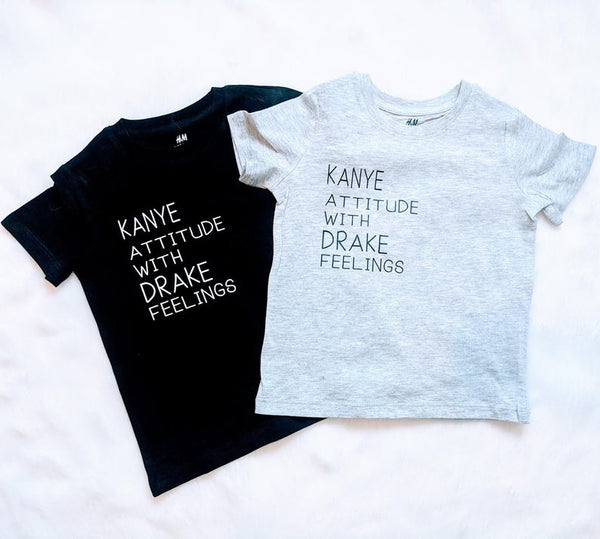 Kanye attitude with drake best sale feelings sweatshirt