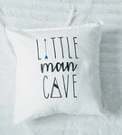 Little Man Cave Pillow, Pillow for Boys, Newborn Boy Gift