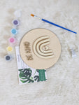 Wood Kit DIY, perfect indoor crafting activity for you little one. DIY Kit for kids, Easter DIY kit, DIY kit kids under 10, Made in Canada, DIY Kits made in canada, Kids woodworking projects, pre cut woodworking kits canada, be kind rainbow, be kind