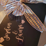 DIY Name & Message Decals / DIY Bridesmaid Proposal Decals, Wedding Box, Bridesmaid gift Box