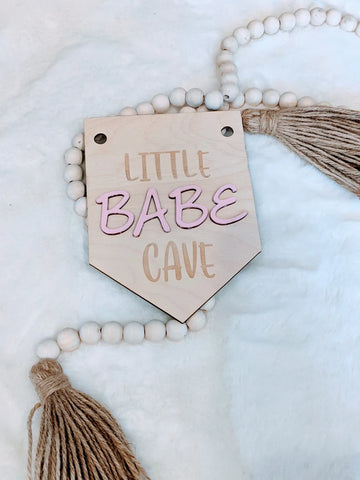 Little Babe Cave Nursery Hanger